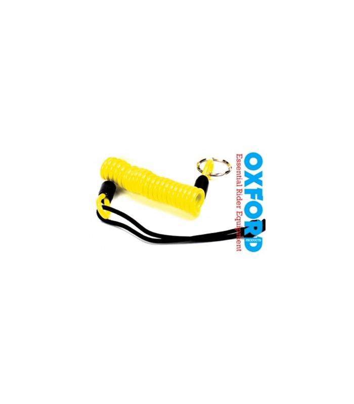 LevneMoto - Připomínač kotoučového zámku, OXFORD - Anglie (reflexní žlutý)