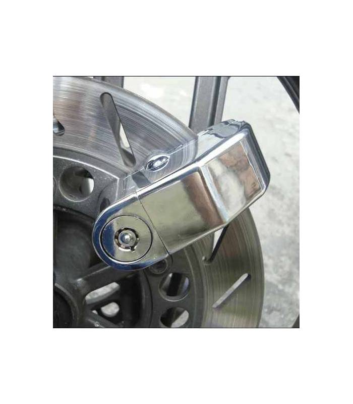 LevneMoto - Moto zámek s alarmem Sunway Silver