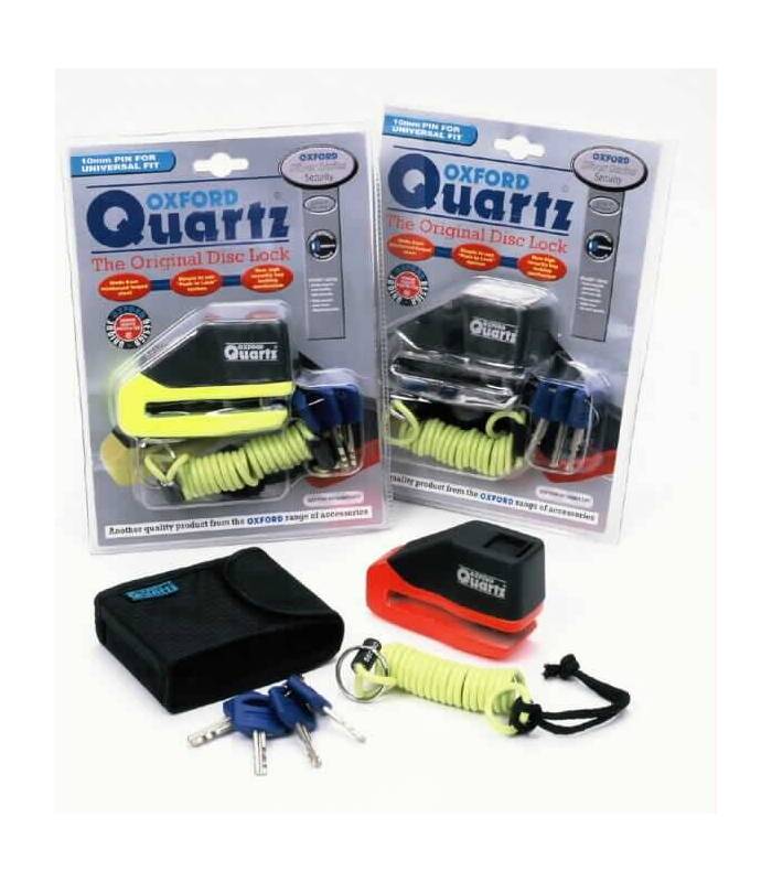 LevneMoto - Zámek kotoučové brzdy Quartz, OXFORD - Anglie (oranžový)