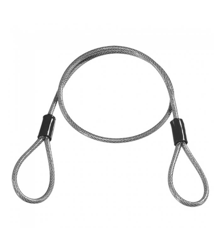 LevneMoto - Lanko ocelové Lockmate12 pro zámky, OXFORD - Anglie (čirý plášť, délka 1,2m, prů