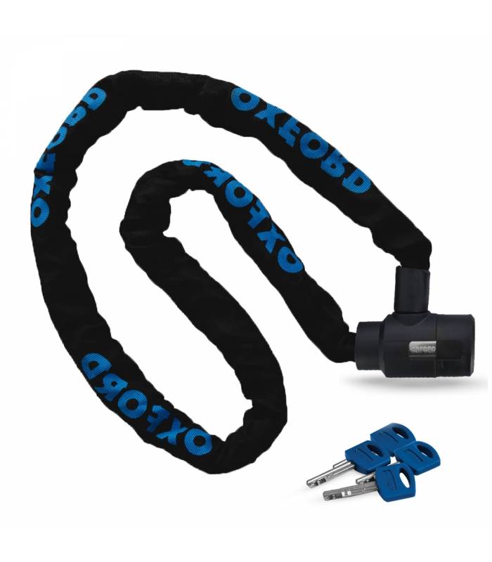 LevneMoto - řetězový zámek na motocykl GP 10 2016, OXFORD - Anglie (délka 1,5m)