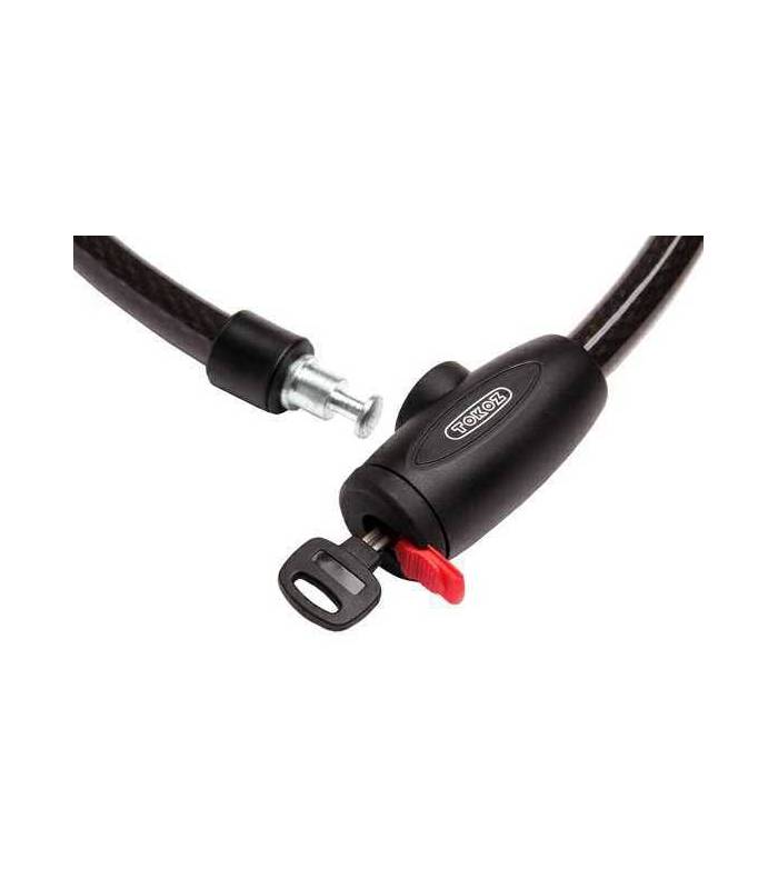 LevneMoto - Lankový zámek, TOKOZ - ČR (černý, délka 1m)