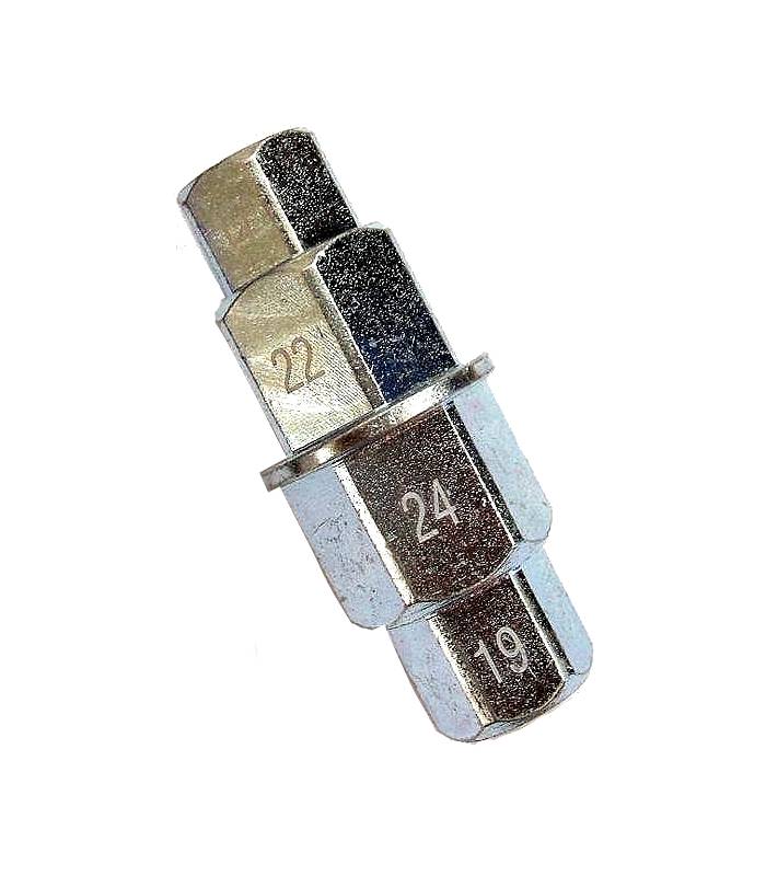 LevneMoto - Klíč na povolení osy předního kola, OXFORD - Anglie (velikosti 17,19,22,24mm)