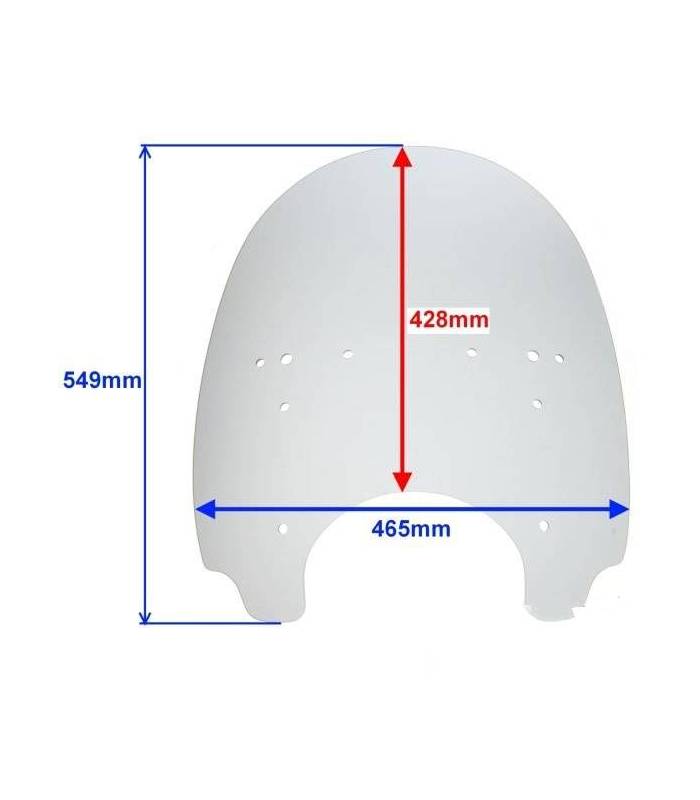 LevneMoto - Plexi štít pro čtyřkolky a motocykly Sunway Typ 6