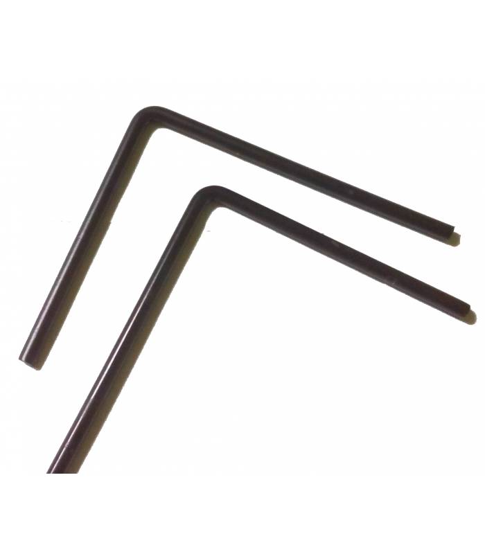 LevneMoto - Tyčky k uchycení plexi štítu - 18cm