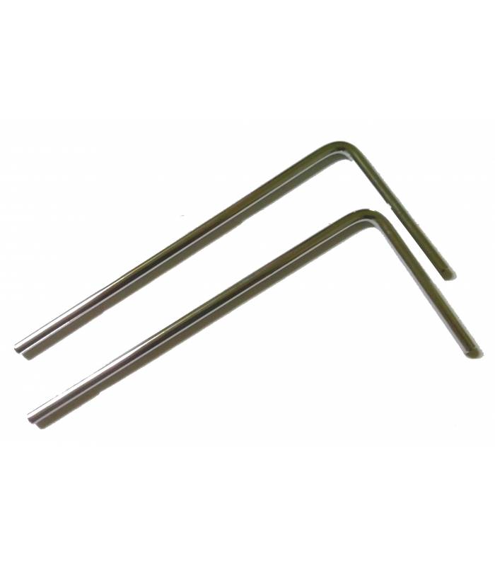 LevneMoto - Tyčky k uchycení plexi štítu - 26cm