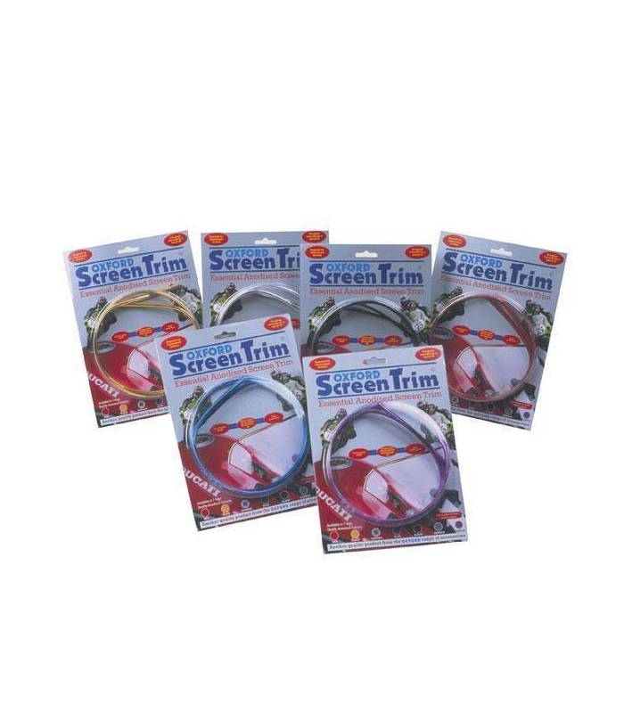 LevneMoto - Lem plexi Screen Trim, OXFORD - Anglie (modrý, 1m)