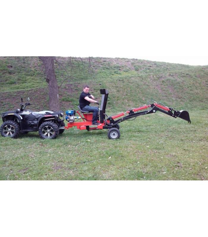 LevneMoto - Závěsný hydraulický minibagr 9HP