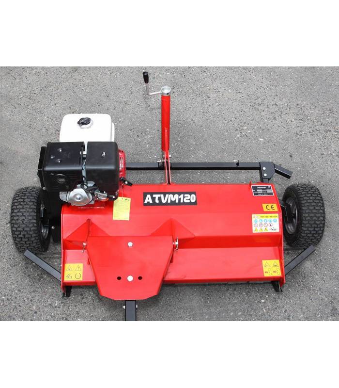 LevneMoto - ATV mulčovač s Honda motorem GX 390-červený