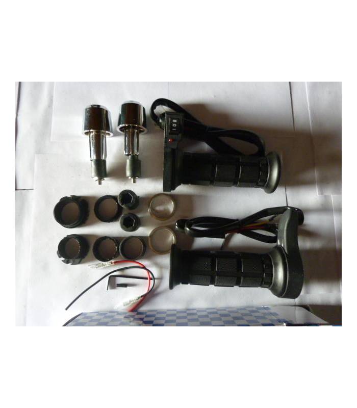 LevneMoto - Vyhřívané gripy Sunway SW2