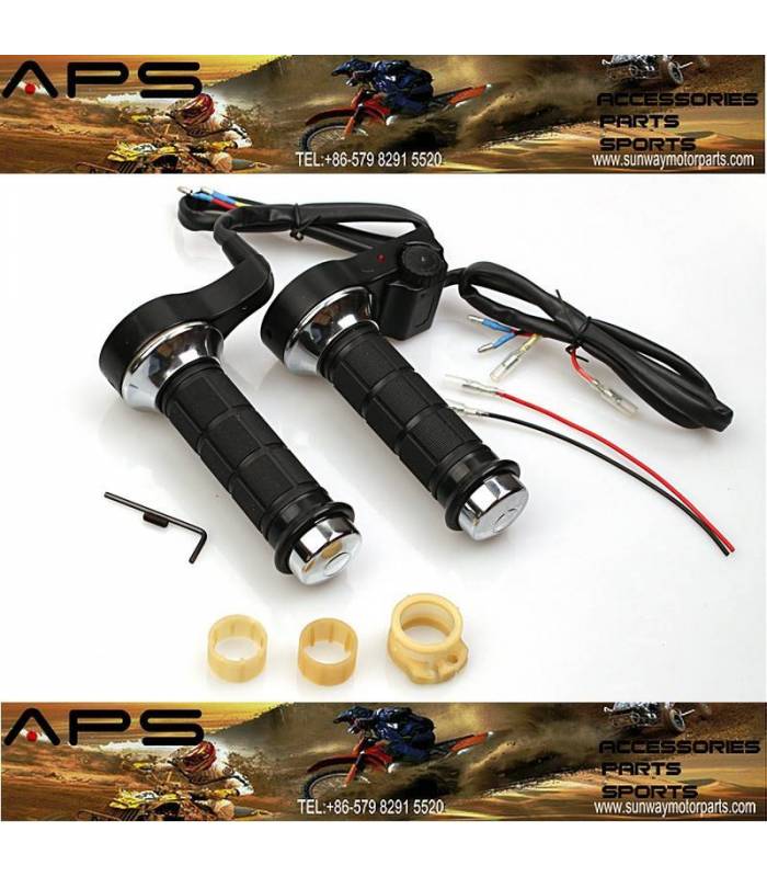 LevneMoto - Vyhřívané gripy Sunway SW4