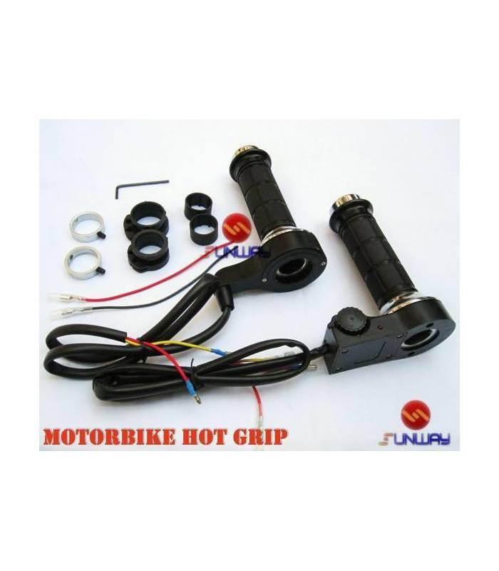 LevneMoto - Vyhřívané gripy Sunway SW4