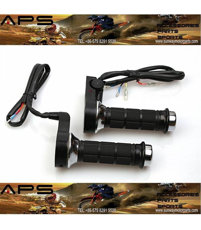 LevneMoto - Vyhřívané gripy Sunway SW4