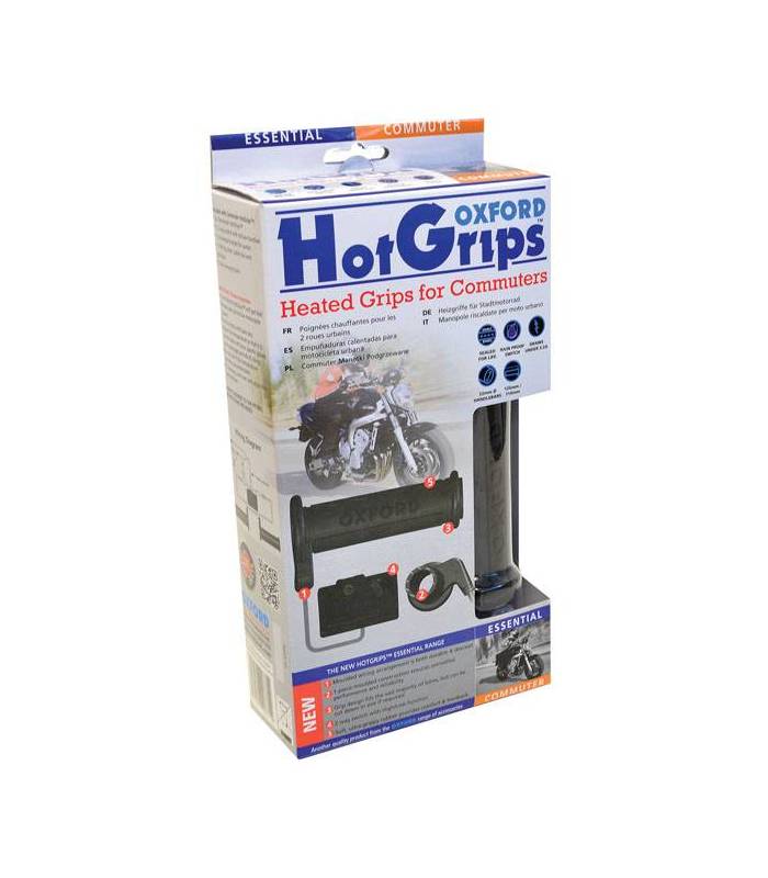 LevneMoto - Gripy vyhřívané Hotgrips Commuter, OXFORD - Anglie