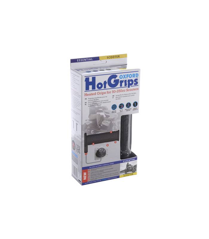 LevneMoto - Gripy vyhřívané Hotgrips Essential Scooter, OXFORD - Anglie