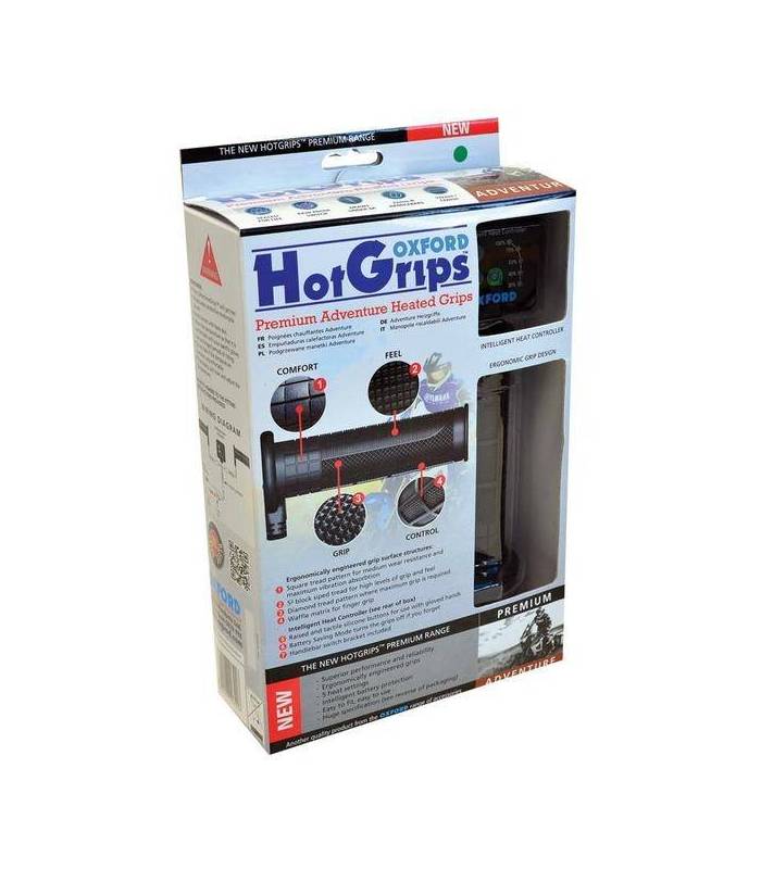LevneMoto - Gripy vyhřívané Hotgrips Premium Adventure, OXFORD - Anglie