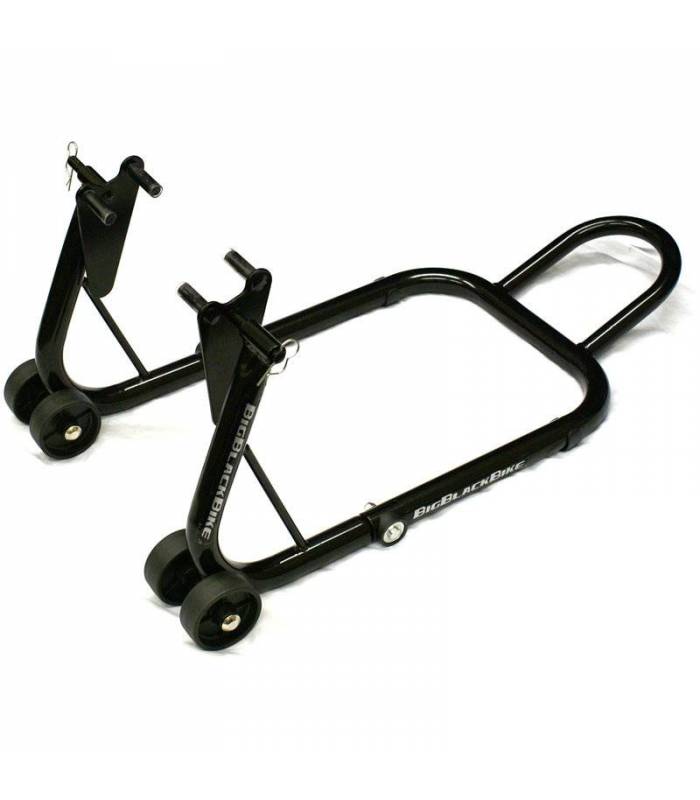 LevneMoto - Stojan na motocykl Big Black Bike přední, OXFORD - Anglie (černý)