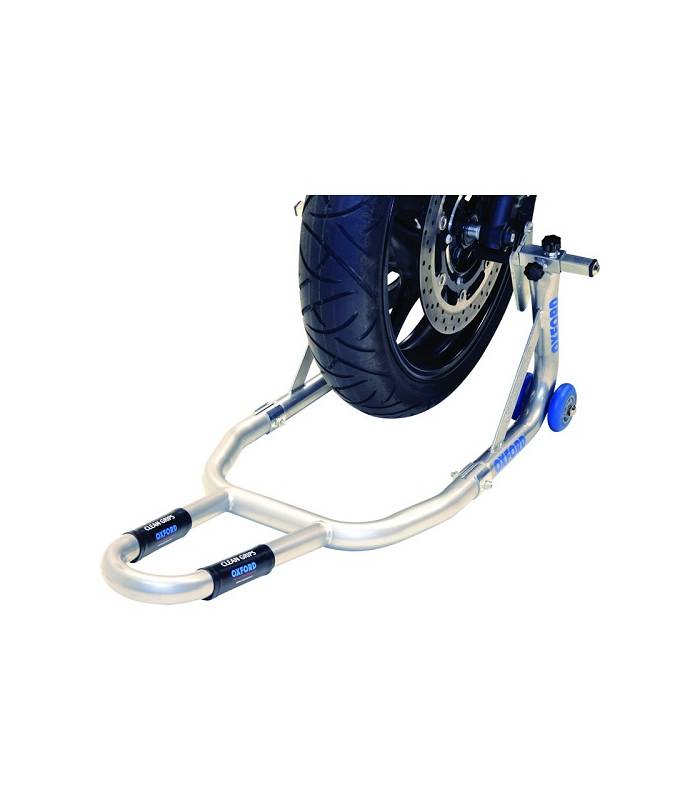 LevneMoto - Stojan na motocykl Paddock přední model 2013, OXFORD - Anglie