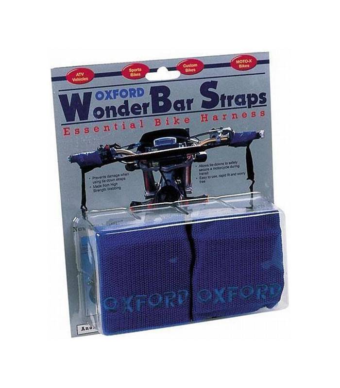 LevneMoto - Popruhy řidítkové pro zajištění motocyklu, OXFORD - Anglie