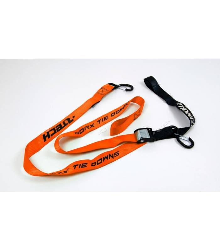 LevneMoto - Upínací popruhy s rychloupínací spojkou (šířka 38 mm / délka 2 m / nosnost 550 k