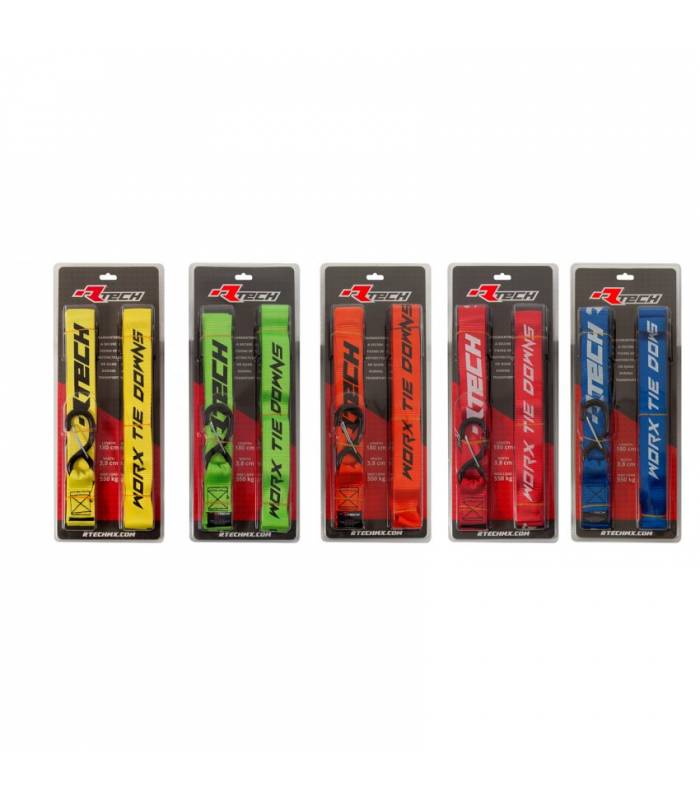 LevneMoto - Upínací popruhy s rychloupínací spojkou (šířka 38 mm / délka 2 m / nosnost 550 k