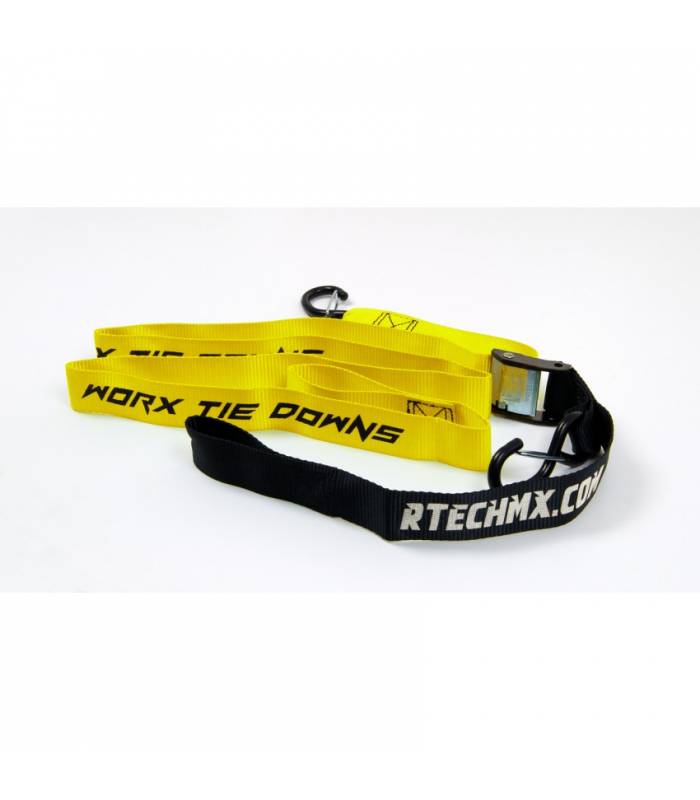 LevneMoto - Upínací popruhy s rychloupínací spojkou (šířka 38 mm / délka 2 m / nosnost 550 k