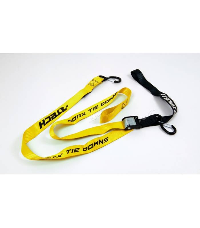 LevneMoto - Upínací popruhy s rychloupínací spojkou (šířka 38 mm / délka 2 m / nosnost 550 k