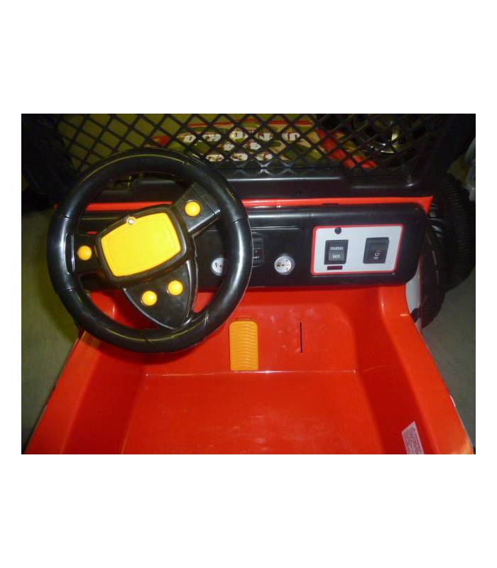 LevneMoto - Elektrické autíčko Jeep TRANSPORTER, 2x motor - zelené