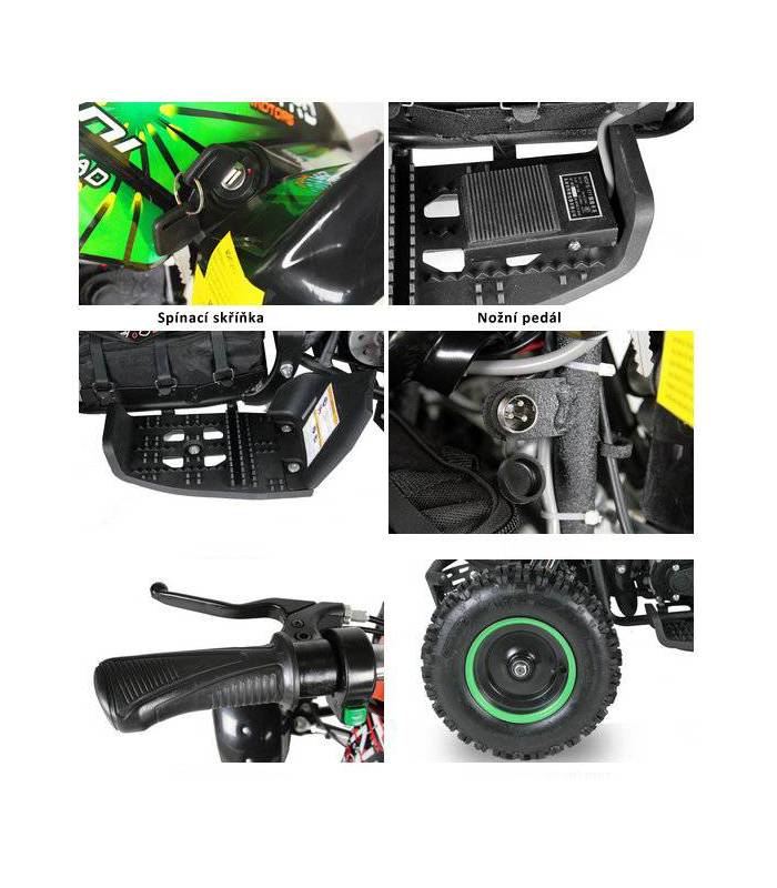 LevneMoto - Elektro čtyřkolka Sunway Python DeLuxe 800W