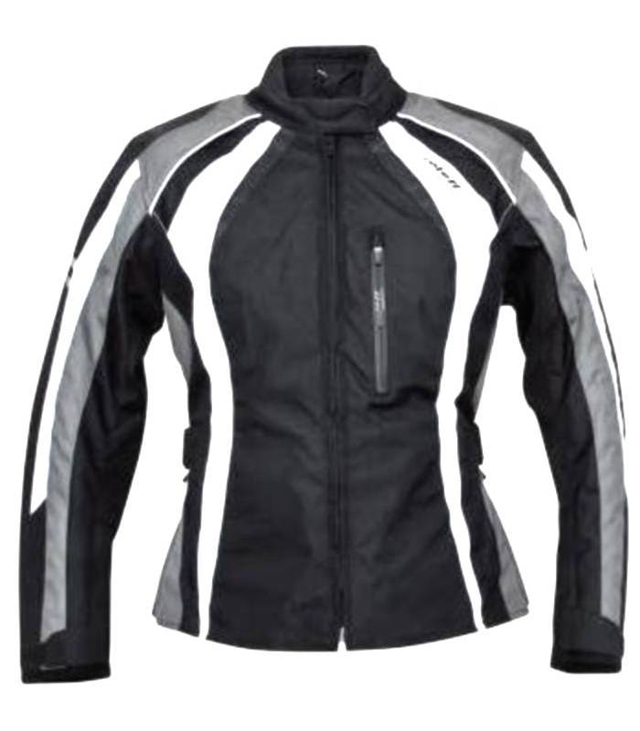 LevneMoto - Bunda Lady Venedig, ROLEFF - Německo, dámská (černá-šedá-bílá)