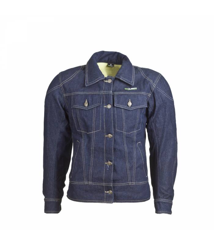 LevneMoto - Dámská jeansová moto bunda W-TEC NF-2980