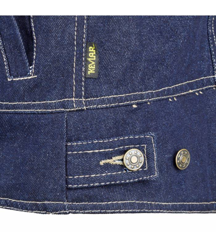 LevneMoto - Dámská jeansová moto bunda W-TEC NF-2980