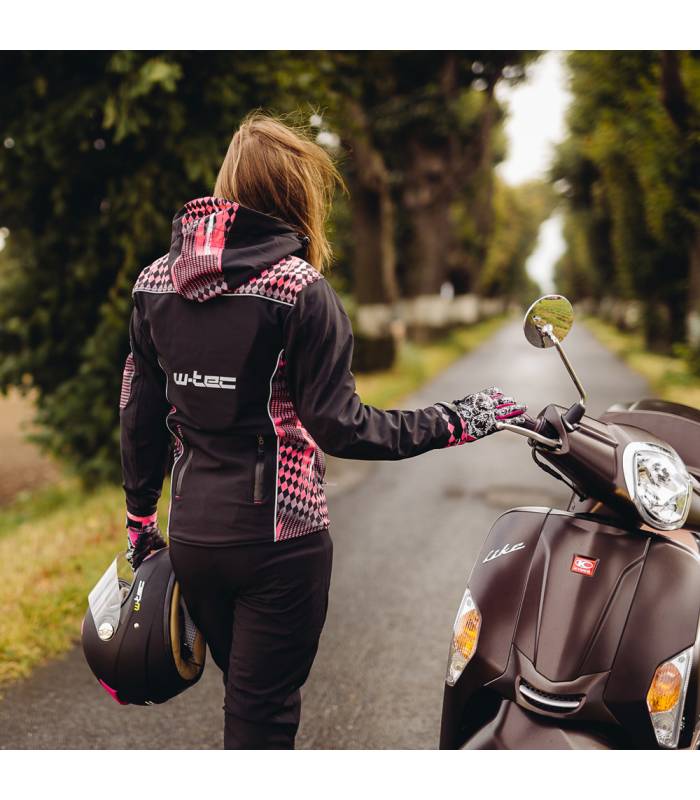 LevneMoto - Dámská softshell moto bunda W-TEC NF-2781