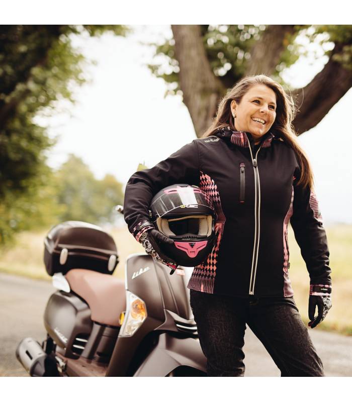 LevneMoto - Dámská softshell moto bunda W-TEC NF-2781