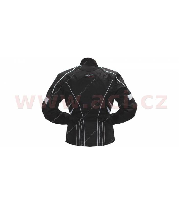 LevneMoto - Bunda Lady Florenz, ROLEFF - Německo, dámská (černá/bílá)