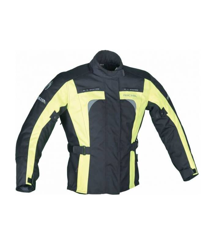 LevneMoto - Dámská moto bunda Richa SPRINT-neonově žlutá