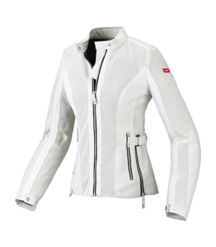 LevneMoto - Bunda SUMMER NET LADY, SPIDI - Itálie, dámská (bílá)