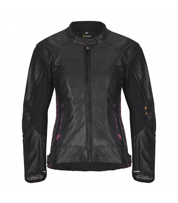 LevneMoto - Dámská kožená moto bunda W-TEC NF-1174