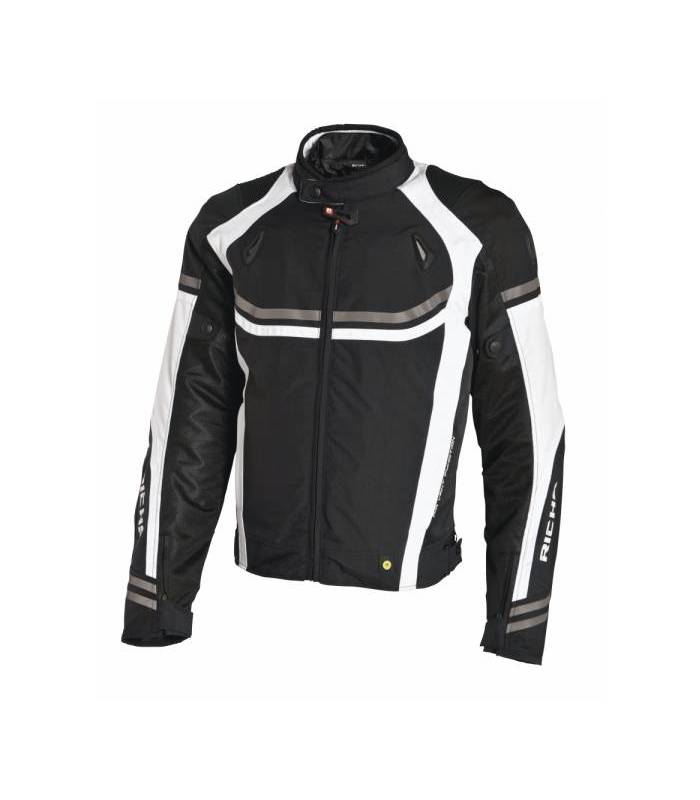 LevneMoto - Dámská moto bunda Richa AIRSTREAM-bílá