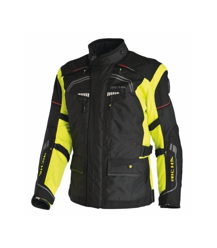 LevneMoto - Dámská moto bunda Richa INFINITY-žlutá fluo