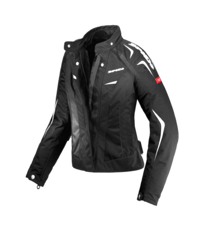 LevneMoto - Bunda SPORT LADY H2OUT, SPIDI - Itálie, dámská (černá/bílá)