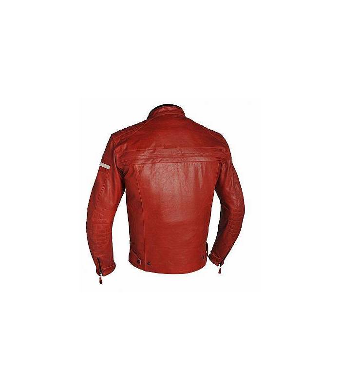 LevneMoto - Dámská kožená moto bunda Richa DAYTONA-červená