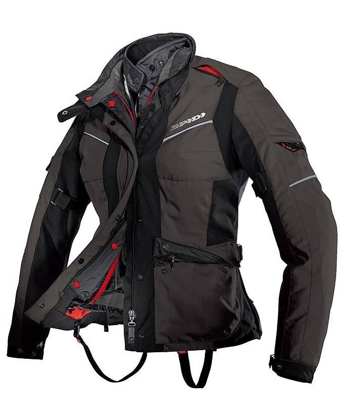 LevneMoto - Bunda VENTURE LADY, SPIDI - Itálie, dámská (černá/antracit)