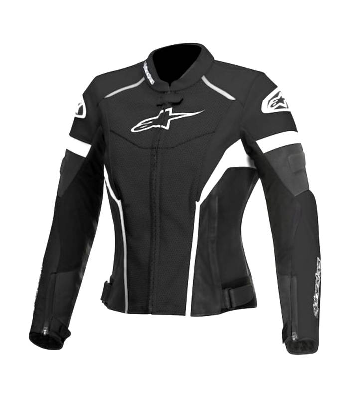LevneMoto - Bunda STELLA GP PLUS R , ALPINESTARS - Itálie, dámská (černá/bílá)