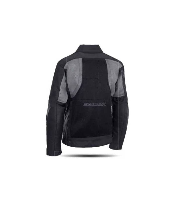 LevneMoto - Moto bunda SMOOK Loop - černo šedá