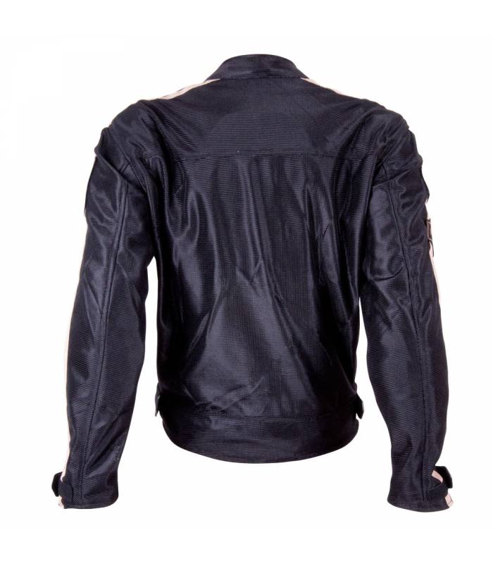 LevneMoto - Letní moto bunda BOS 6488 černá