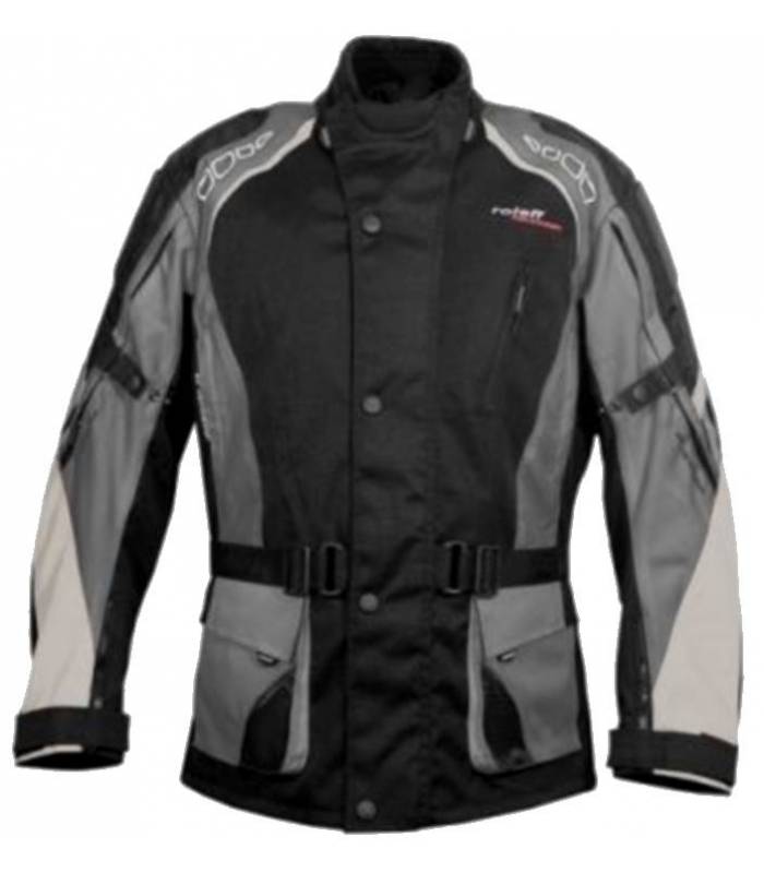LevneMoto - Bunda Colombo, ROLEFF - Německo (černá/šedá/světle šedá)