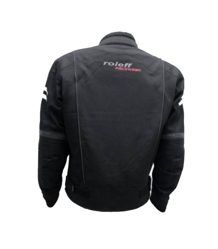 LevneMoto - Bunda Summer Tech Mesh, ROLEFF - Německo (černá)