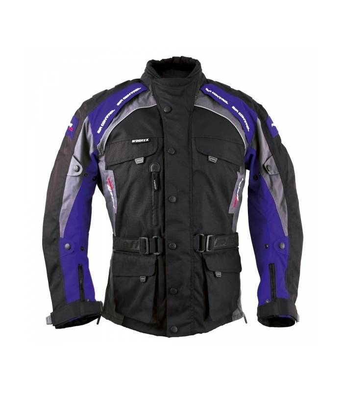 LevneMoto - Bunda Liverpool, ROLEFF - Německo, pánská (černá/modrá)