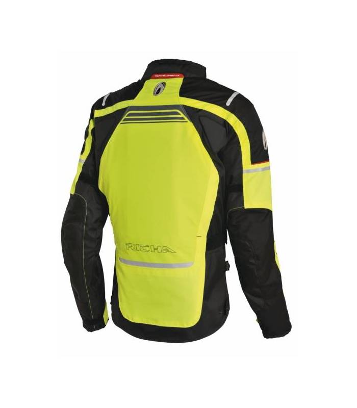 LevneMoto - Moto bunda Richa PHANTOM-žlutá fluo